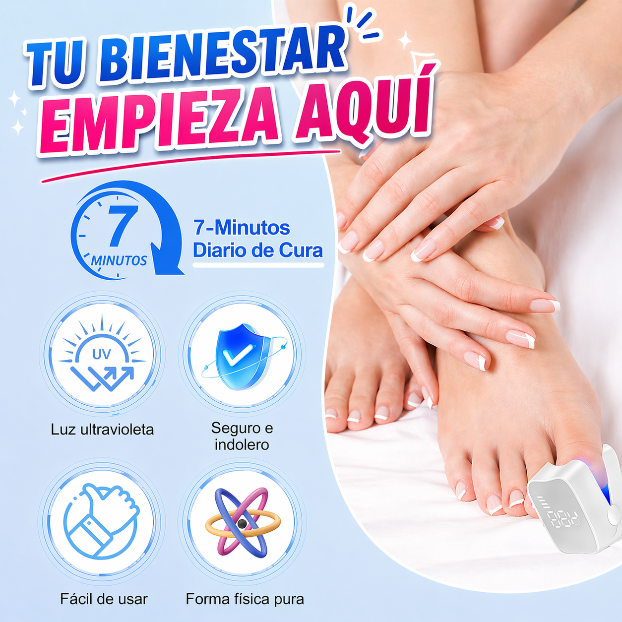 NailLaser Pro Láser para Hongos en las Uñas